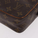 LOUIS VUITTON Monogram Compiegne 23 Clutch Bag M51847 LV Auth ep14747-11