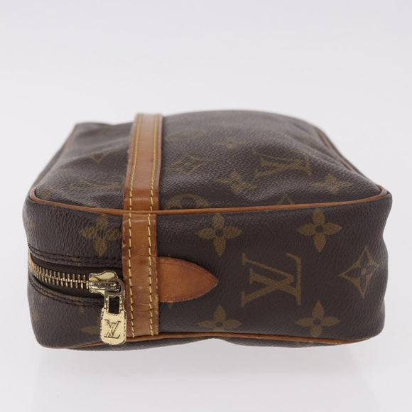 LOUIS VUITTON Monogram Compiegne 23 Clutch Bag M51847 LV Auth ep14747