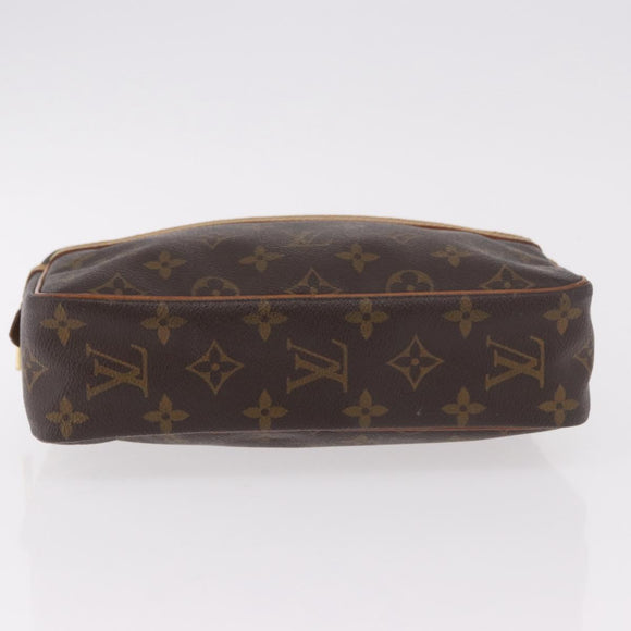 LOUIS VUITTON Monogram Compiegne 23 Clutch Bag M51847 LV Auth ep14747