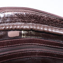 FENDI Zucca Canvas Shoulder Bag Black Brown Auth ep14748-19