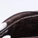 FENDI Zucca Canvas Shoulder Bag Black Brown Auth ep14748-11