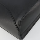 Christian Dior Shoulder Bag Leather Black Gold Auth ep14752-16