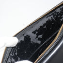 Christian Dior Shoulder Bag Leather Black Gold Auth ep14752-10