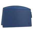 LOUIS VUITTON Epi Trousse Crete Pouch Blue M48405 LV Auth ep14754-1