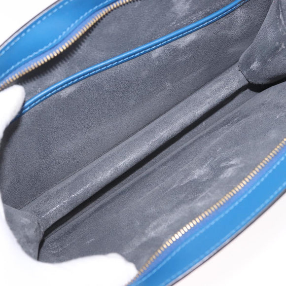 LOUIS VUITTON Epi Trousse Crete Pouch Blue M48405 LV Auth ep14754