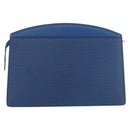 LOUIS VUITTON Epi Trousse Crete Pouch Blue M48405 LV Auth ep14754-3
