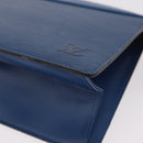 LOUIS VUITTON Epi Trousse Crete Pouch Blue M48405 LV Auth ep14754-9