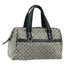 LOUIS VUITTON Monogram Mini Josephine GM Hand Bag Blue M92211 LV Auth ep14758-1