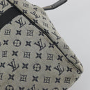 LOUIS VUITTON Monogram Mini Josephine GM Hand Bag Blue M92211 LV Auth ep14758-8