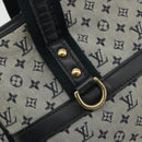 LOUIS VUITTON Monogram Mini Josephine GM Hand Bag Blue M92211 LV Auth ep14758-18