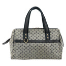 LOUIS VUITTON Monogram Mini Josephine GM Hand Bag Blue M92211 LV Auth ep14758-13
