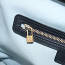 LOUIS VUITTON Monogram Mini Josephine GM Hand Bag Blue M92211 LV Auth ep14758-23