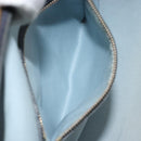 LOUIS VUITTON Monogram Mini Josephine GM Hand Bag Blue M92211 LV Auth ep14758-24