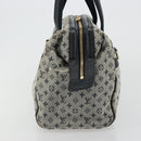 LOUIS VUITTON Monogram Mini Josephine GM Hand Bag Blue M92211 LV Auth ep14758-4