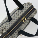 LOUIS VUITTON Monogram Mini Josephine GM Hand Bag Blue M92211 LV Auth ep14758-6