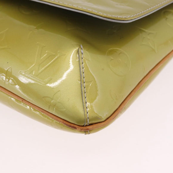 LOUIS VUITTON Monogram Vernis Thompson Street Bag Gris M91008 LV Auth ep14761