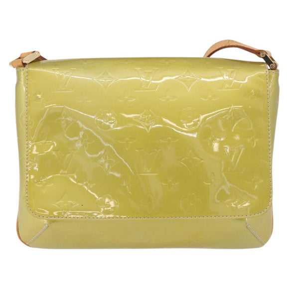 LOUIS VUITTON Monogram Vernis Thompson Street Bag Gris M91008 LV Auth ep14761