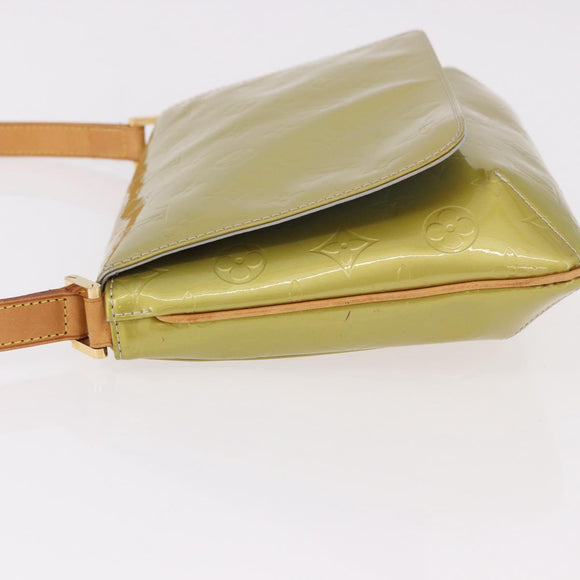 LOUIS VUITTON Monogram Vernis Thompson Street Bag Gris M91008 LV Auth ep14761