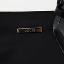 GUCCI Hand Bag Canvas 2way Black Silver 019 2020 0282 08 Auth ep14763-17