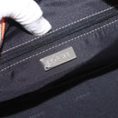 LOEWE Anagram Americana 28 Hand Bag Leather Orange Silver Auth ep14765-20