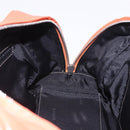 LOEWE Anagram Americana 28 Hand Bag Leather Orange Silver Auth ep14765-21