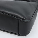 GUCCI Bamboo Hand Bag Leather 2way Black Gold 001 1638 Auth ep14771-12
