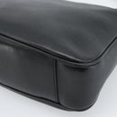 GUCCI Bamboo Hand Bag Leather 2way Black Gold 001 1638 Auth ep14771-14