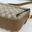 GUCCI GG Supreme Web Sherry Line Tasche PVC Beige Gold 904 02 084 Auth ep14773-16