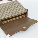 GUCCI GG Supreme Web Sherry Line Tasche PVC Beige Gold 904 02 084 Auth ep14773-9