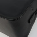 BURBERRY Hand Bag Leather Black Silver Auth ep14775A-10