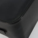 BURBERRY Hand Bag Leather Black Silver Auth ep14775A-11