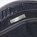 BURBERRY Hand Bag Leather Black Silver Auth ep14775A-16