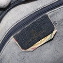 GUCCI GG Supreme Shoulder Bag PVC Navy Gold Auth ep14778-16