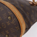 LOUIS VUITTON Monogram Bucket PM Shoulder Bag M42238 LV Auth ep14782-15