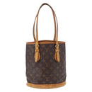 LOUIS VUITTON Monogram Bucket PM Shoulder Bag M42238 LV Auth ep14782-13