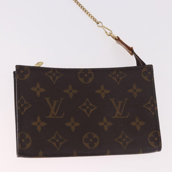 LOUIS VUITTON Monogram Bucket PM Shoulder Bag M42238 LV Auth ep14782