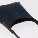 Salvatore Ferragamo Shoulder Bag Canvas Navy Auth ep14784-6