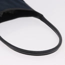 Salvatore Ferragamo Shoulder Bag Canvas Navy Auth ep14784-7