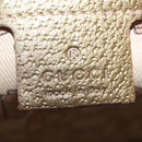 GUCCI GG Canvas Tote Bag Beige Gold 139260 Auth ep14785-16