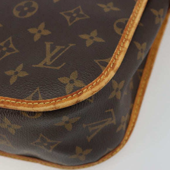 LOUIS VUITTON Monogram Pochette Bosphore Shoulder Bag M40044 LV Auth ep14786