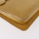 LOUIS VUITTON Vernis Lexington Accessory Pouch Flower Beige M92246 Auth ep14787-14