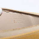 LOUIS VUITTON Vernis Lexington Accessory Pouch Flower Beige M92246 Auth ep14787-18