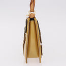 LOUIS VUITTON Vernis Lexington Accessory Pouch Flower Beige M92246 Auth ep14787-3