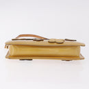 LOUIS VUITTON Vernis Lexington Accessory Pouch Flower Beige M92246 Auth ep14787-5