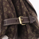 LOUIS VUITTON Monogram Mini Lin Saumur PM Bag Brown M95227 LV Auth ep14788A-17