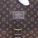 LOUIS VUITTON Monogram Mini Lin Saumur PM Bag Brown M95227 LV Auth ep14788A-21