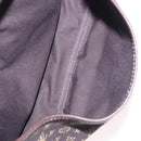 LOUIS VUITTON Monogram Mini Lin Saumur PM Bag Brown M95227 LV Auth ep14788A-11