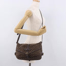 LOUIS VUITTON Monogram Mini Lin Saumur PM Bag Brown M95227 LV Auth ep14788A-28