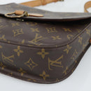 LOUIS VUITTON Monogram Saint Cloud GM Umhängetasche M51242 LV Auth ep14790-15