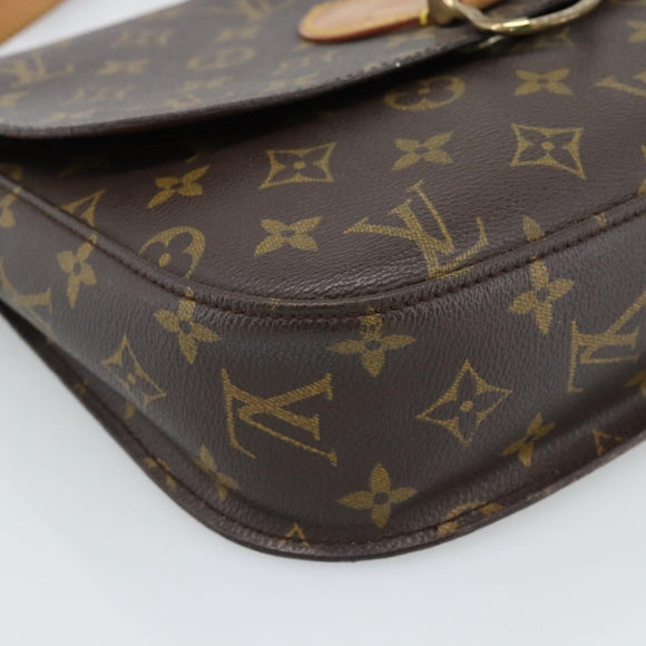 LOUIS VUITTON Monogram Saint Cloud GM Umhängetasche M51242 LV Auth ep14790